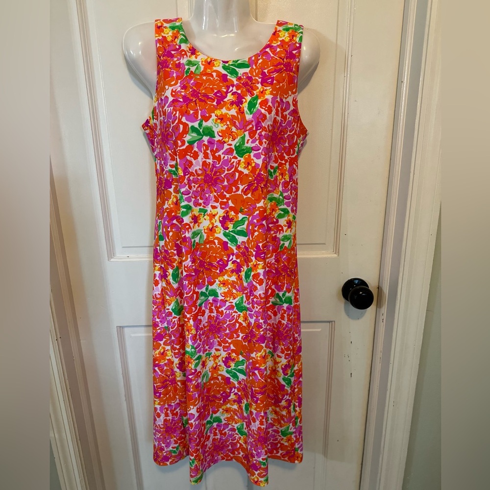 Jude Connally‎ Beth Dress Garden Party Sz S $188 Knee Length Floral